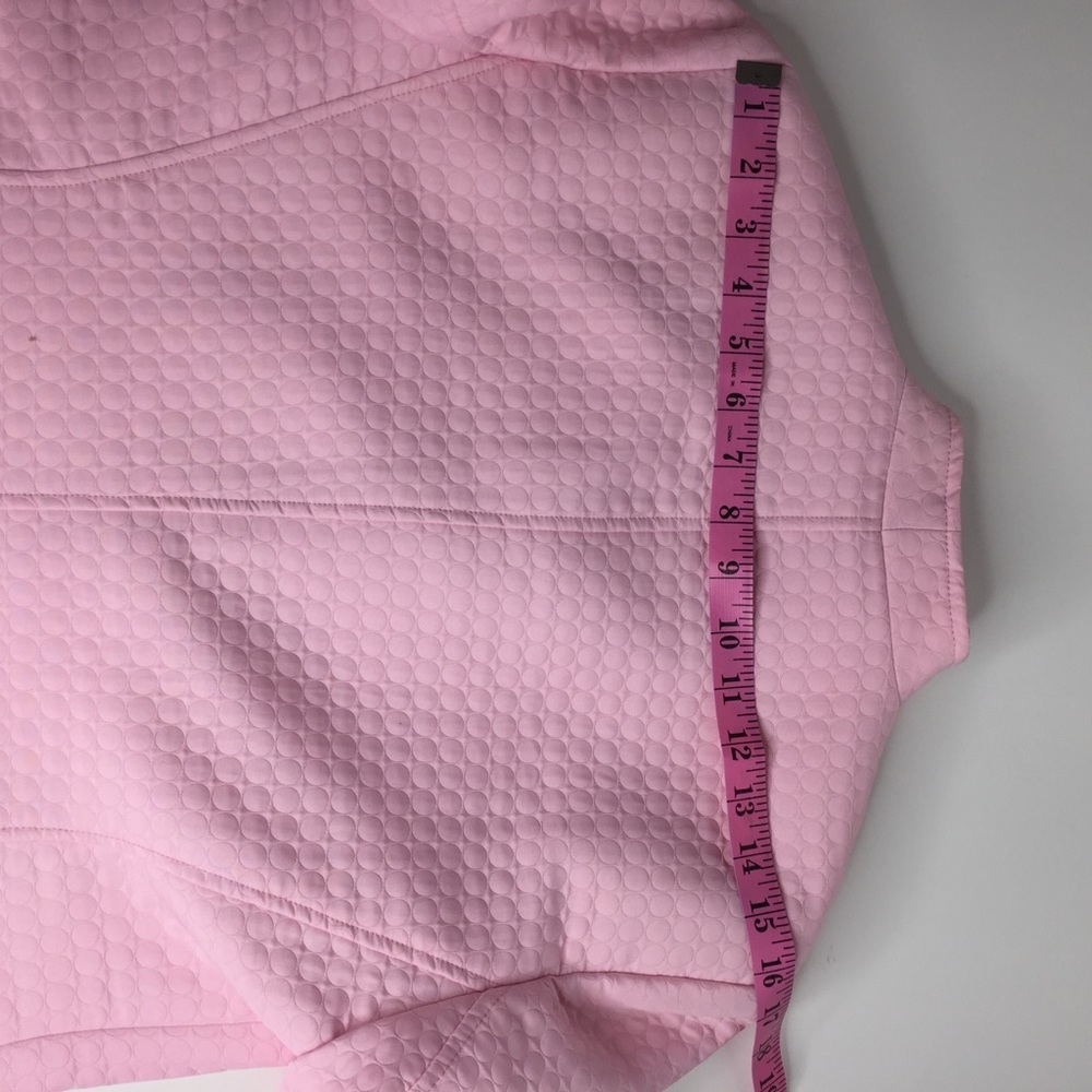 LOUBENS Quilted Lined Open Front Blazer Size 8 - Picture 6 of 8
